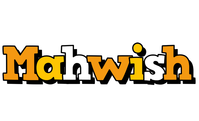 Mahwish cartoon logo