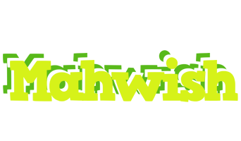 Mahwish citrus logo