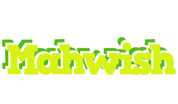 Mahwish citrus logo