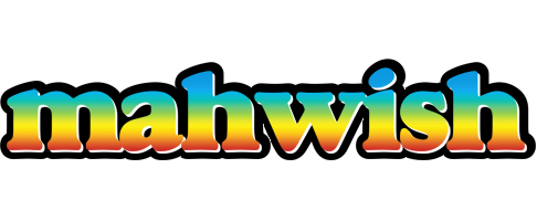 Mahwish color logo