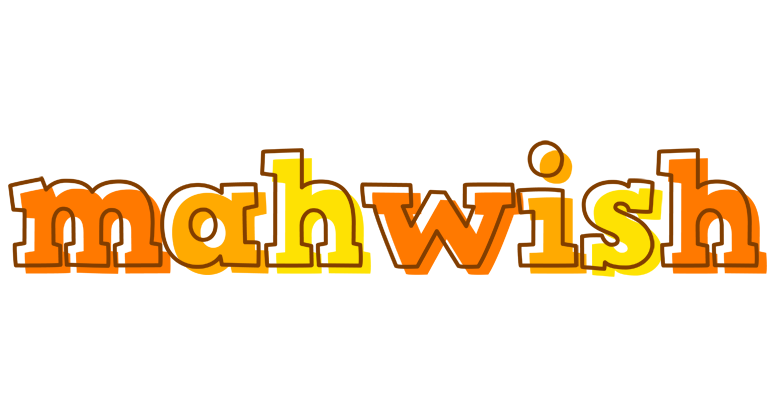 Mahwish desert logo