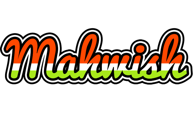 Mahwish exotic logo