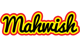 Mahwish flaming logo