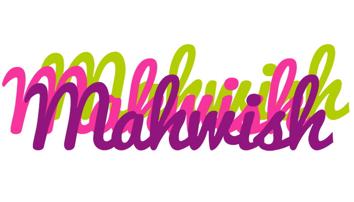 Mahwish flowers logo
