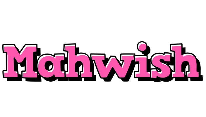 Mahwish girlish logo