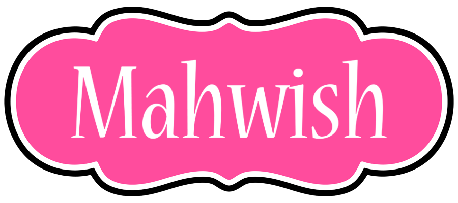 Mahwish invitation logo