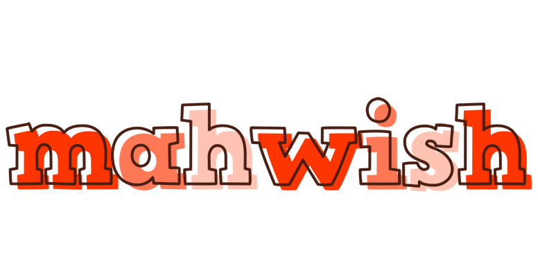 Mahwish paint logo