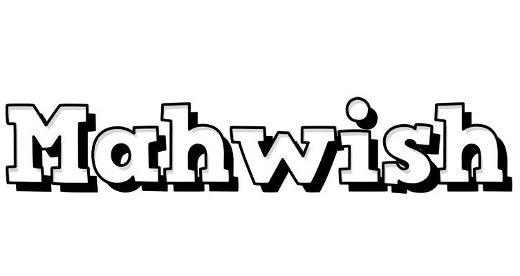Mahwish snowing logo