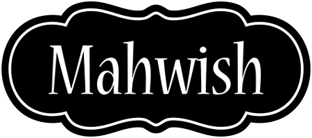 Mahwish welcome logo