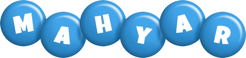 Mahyar candy-blue logo