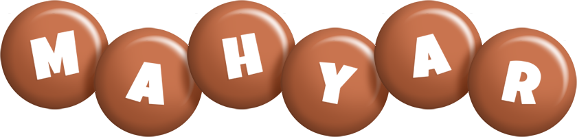 Mahyar candy-brown logo