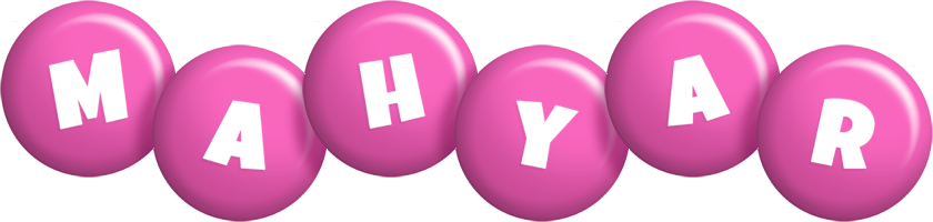 Mahyar candy-pink logo