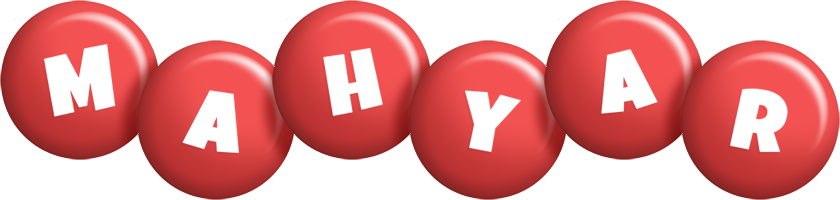 Mahyar candy-red logo