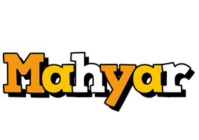 Mahyar cartoon logo
