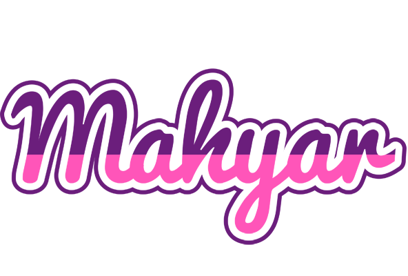 Mahyar cheerful logo
