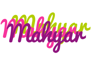 Mahyar flowers logo