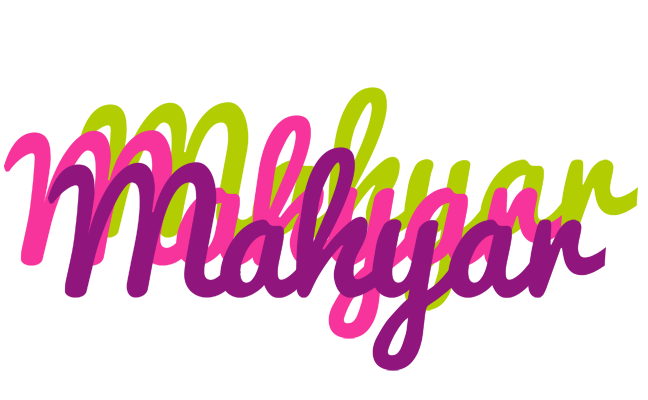 Mahyar flowers logo