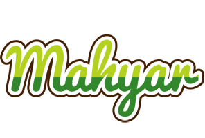 Mahyar golfing logo