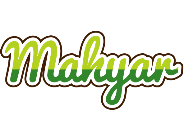 Mahyar golfing logo