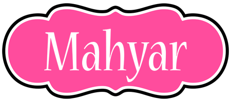 Mahyar invitation logo