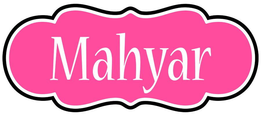 Mahyar invitation logo
