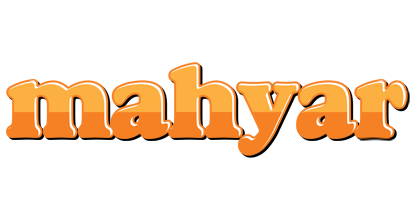 Mahyar orange logo