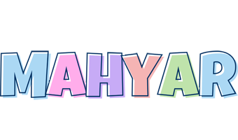 Mahyar pastel logo