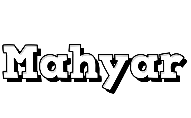 Mahyar snowing logo