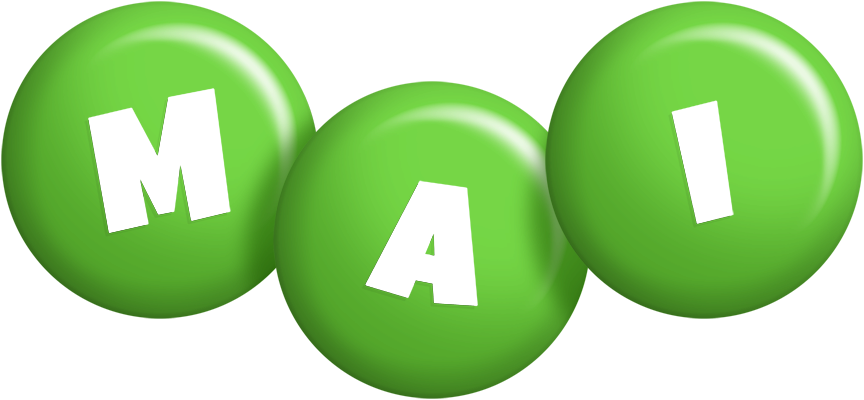 Mai candy-green logo