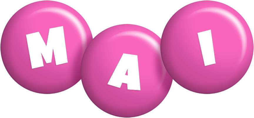 Mai candy-pink logo