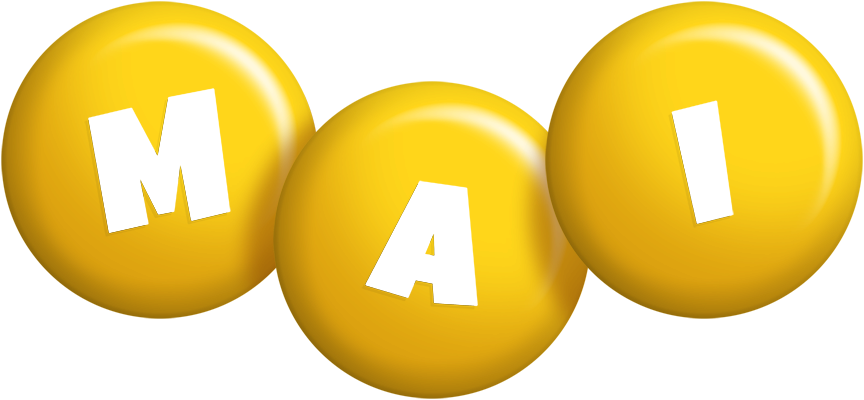 Mai candy-yellow logo