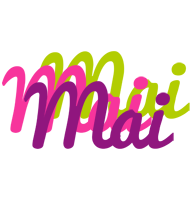 Mai flowers logo