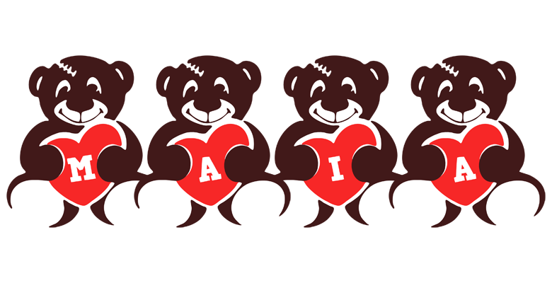Maia bear logo