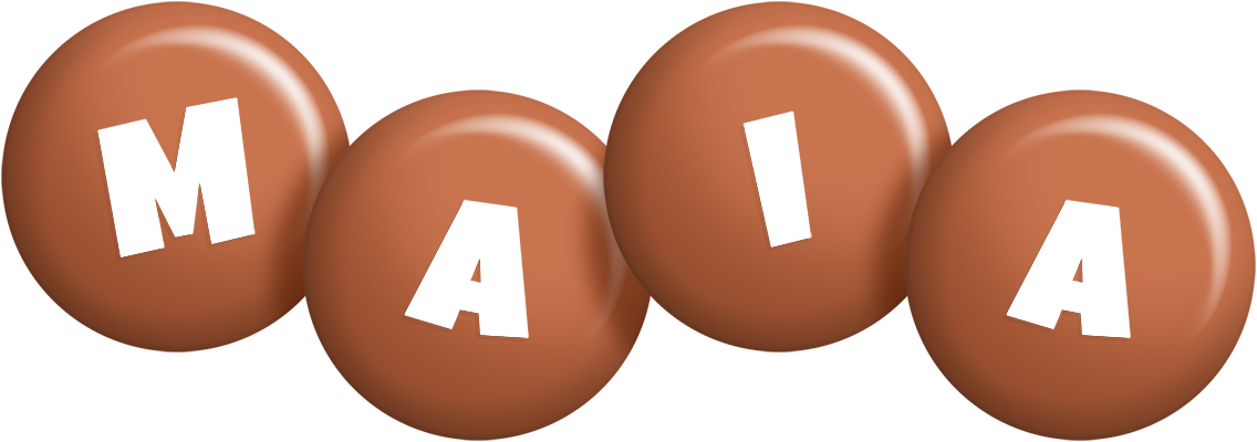 Maia candy-brown logo