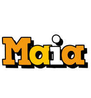 Maia cartoon logo