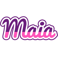 Maia cheerful logo