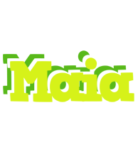 Maia citrus logo