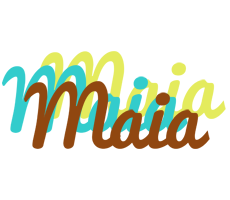 Maia cupcake logo