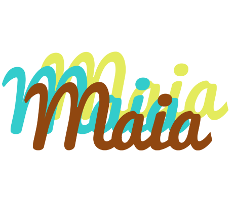 Maia cupcake logo