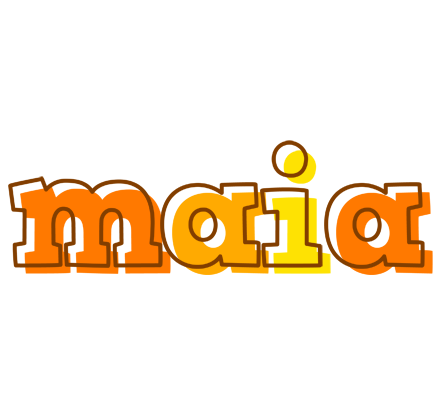 Maia desert logo