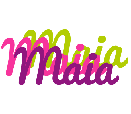 Maia flowers logo