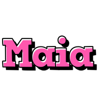 Maia girlish logo