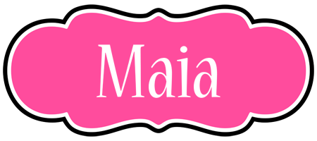 Maia invitation logo