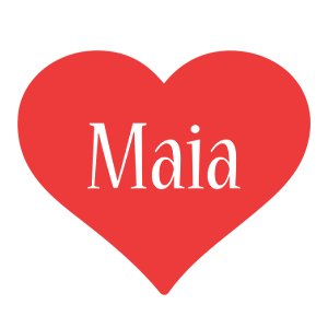 Maia love logo