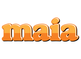 Maia orange logo