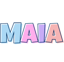 Maia pastel logo