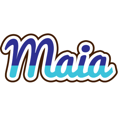 Maia raining logo