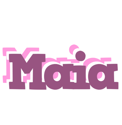 Maia relaxing logo