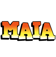 Maia sunset logo