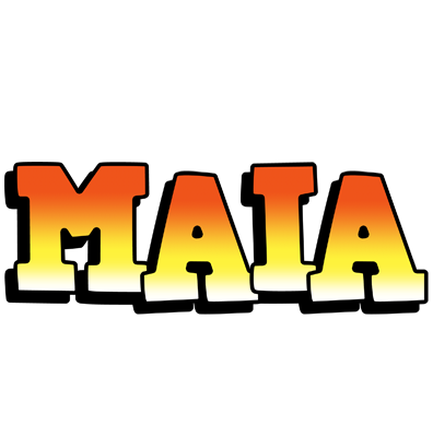 Maia sunset logo